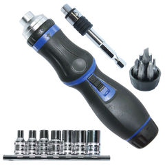 SP Tools - Bit Set 16Pc Inc Rotatable Ratchet Driver | SP39635