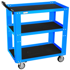 SP Tools - Tool Trolley - Proffesional Service 3 Shelf Blue | SP40019BL