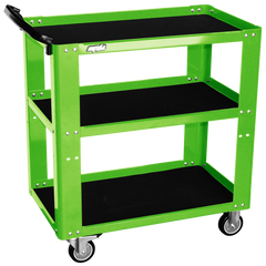 SP Tools - Professional Service Trolley 3 Shelf Green | SP40019G