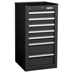 SP Tools - Side Cabinet - Custom Series 7 Drawer Black | SP40131