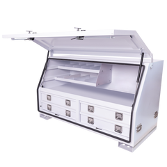 SP Tools - Toolkit 378 Piece Metric/SAE - Off-Road Truck Box 4 Drawer White | SP50332