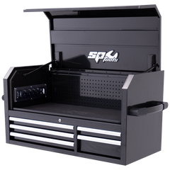 SP Tools - Toolkit 550 Piece Metric/SAE - Sumo Series Power Hutch 18 Drawer Black | SP50557