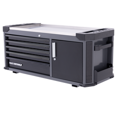 SP Tools - Tool Box - Tech Series Power Tool Cupboard 5 Drawer Diamond Black | SP42345D