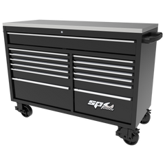 SP Tools - 59" Toolkit 465 Piece Metric/SAE - USA Sumo Series 13 Drawer Black/Blue | SP50805BL