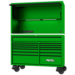 SP Tools - Workstation - Usa Series 59" Green/Black | SP44740G