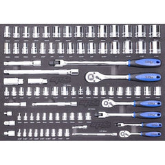 SP Tools - 59" Toolkit 730 Piece Metric/SAE - USA Sumo Series 13 Drawer Black | SP50815