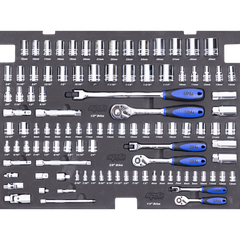 SP Tools - Eva Toolkit - 103Pc Metric/Sae- Socket And Accessories | SP50005