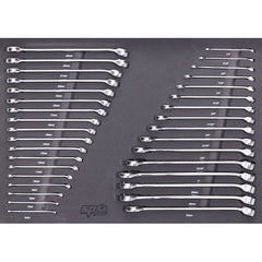 SP Tools - 59" Toolkit 465 Piece Metric/SAE - USA Sumo Series 13 Drawer Black/Green | SP50805G