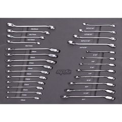 SP Tools - Eva Toolkit - 26Pc Metric/Sae - Flare And Geardrive Spanners | SP50020