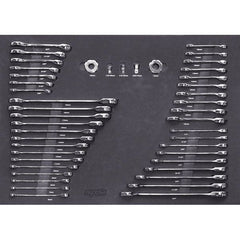 SP Tools - Toolkit 579 Piece Metric/SAE - Sumo Series Power Hutch 18 Drawer Black Foamed | SP50558X