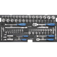 SP Tools - Toolkit 206 Piece Metric/SAE - Custom Series 12 Drawer Black | SP50113