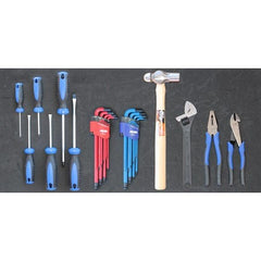SP Tools - Toolkit 206 Piece Metric/SAE - Custom Series 12 Drawer Black | SP50113