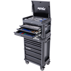 SP Tools - Toolkit 213Pc Metric - Tech Series 14 Drawer Diamond Black | SP50039D