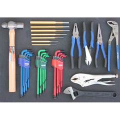 SP Tools - Toolkit 212 Piece Metric - Tech Series 7 Drawer Diamond Black | SP50033D