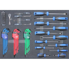 SP Tools - Toolkit 213 Piece Metric - Tech Series 14 Drawer Diamond Black Foamed | SP50039DX