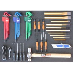 SP Tools - Toolkit 305 Piece Metric/SAE - Sumo Series Power Hutch 18 Drawer Black | SP50551