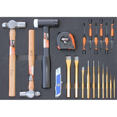 SP Tools - Toolkit 335 Piece Metric/SAE - Tech Series 7 Drawer Diamond Black Foamed | SP52275DX