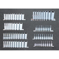SP Tools - Toolkit 632 Piece Metric/SAE - Custom Series 14 Drawer Black Foamed | SP50165X