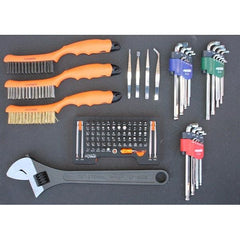 SP Tools - Toolkit 632 Piece Metric/SAE - Custom Series 14 Drawer Black Foamed | SP50165X