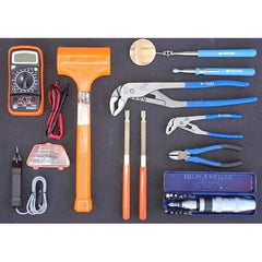 SP Tools - Toolkit 629 Piece Metric/SAE - Tech Series 14 Drawer Diamond Black Foamed | SP50444DX