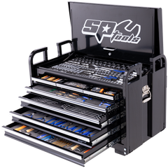 SP Tools - Toolkit 413pc Metric/Sae - Off-Road Field Service 7 Drawer Black Foamed | SP50115X