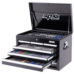 SP Tools - Toolkit 201Pc Metric - Custom Series 7 Drawer Black Foamed | SP50120X