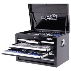 SP Tools - Toolkit 201Pc Metric - Custom Series 7 Drawer Black | SP50120