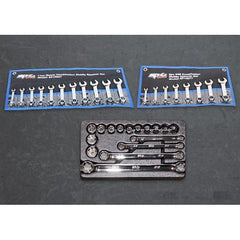 SP Tools - Toolkit 549 Piece Metric/SAE - Custom Series 15 Drawer Black | SP50164