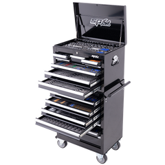 SP Tools - Toolkit 632Pc Metric/Sae - Custom Series 14 Drawer Black Foamed | SP50165X