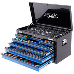 SP Tools - Toolkit 409Pc Metric/Sae - Sumo Series 7 Drawer Black/Blue | SP50171