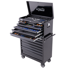SP Tools - Toolkit 417Pc Metric/Sae - Sumo Series 14 Drawer Black Foamed | SP50175X