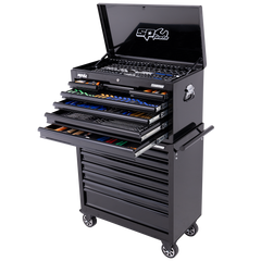 SP Tools - Toolkit 417Pc Metric/Sae - Sumo Series 14 Drawer Black | SP50175