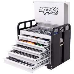 SP Tools - Toolkit 411Pc Metric/Sae - Off-Road Field Service 7 Drawer Black | SP50218