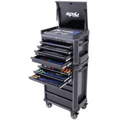 SP Tools - Toolkit 629Pc Metric/Sae - Tech Series 14 Drawer Diamond Black | SP50444D
