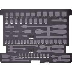 SP Tools - Eva Insert Empty - Sockets & Accessories (Suit Sp50001) | SP50901