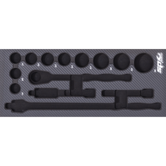 SP Tools - Eva Insert Empty - Sockets & Accessories (Suit Sp50011) | SP50911