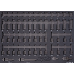 SP Tools - Eva Insert Empty - Sockets & Accessories (Suit Sp50024) | SP50924