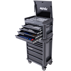SP Tools - Toolkit 282Pc Metric/Sae - Tech Series 14 Drawer Diamond Black | SP52265D