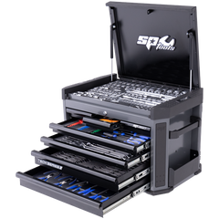 SP Tools - Toolkit 335 Piece Metric/SAE - Tech Series 7 Drawer Diamond Black Foamed | SP52275DX