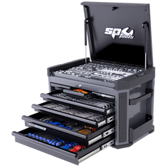 SP Tools - Toolkit 335 Piece Metric/SAE - Tech Series 7 Drawer Diamond Black | SP52275D