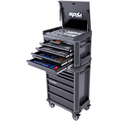 SP Tools - Toolkit 336pc Metric/Sae - Tech Series 14 Drawer Diamond Black | SP52295D