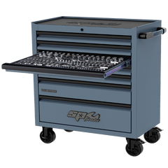 SP Tools - Custom Classic Roll Cab Tool Kit - 459 Piece - Metric & SAE - Lethal Grey | SP52509GY