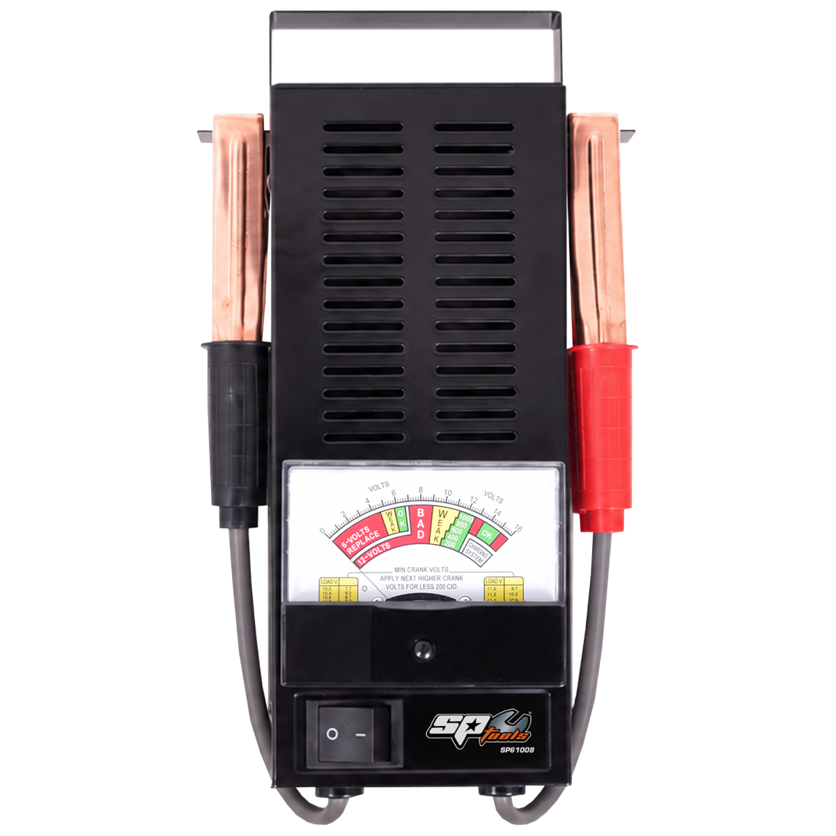 SP Tools - 6V/12V Battery Load Tester - 100A | SP61008