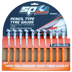 SP Tools - Tyre Service Pocket Pen Guage (Display) | SP65520