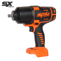 SP Tools - Cordless - 18V 1/2"dr Brushless Impact Wrench Kit - 6.0Ah X2 - Sx Drive | SP83130