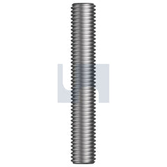 Hobsons - 7/8" x 120" - Grade B7 Stud Bolt - Zinc Plated - UNC | SPB7ZC0870120