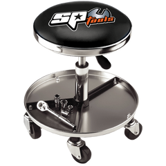 SP Tools - Workshop - Swivel Seat With Storage H/Duty | SPR-55