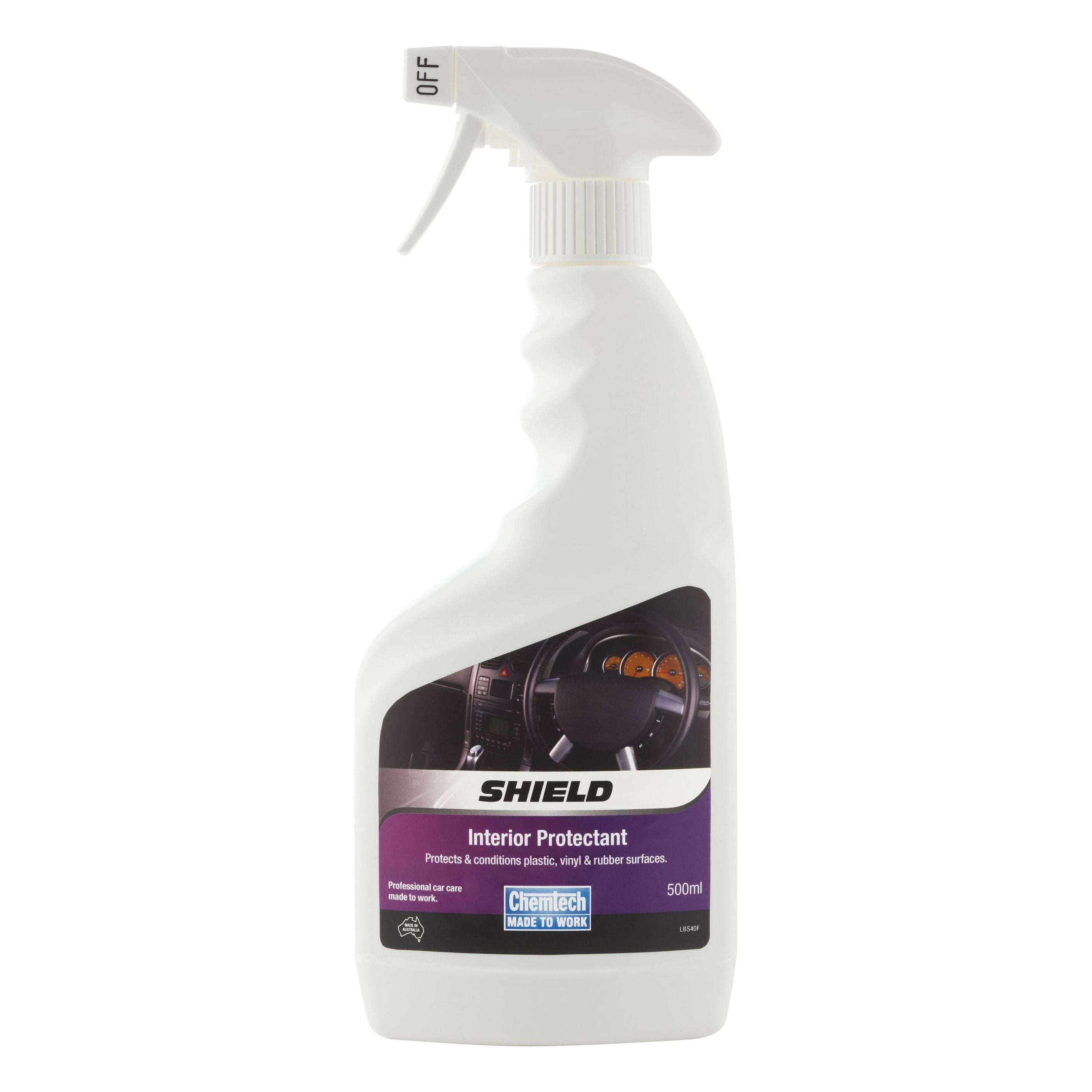 Chemtech - Shield Interior Protectnt Floral Trg pk 500ml | SPV-500M