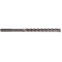 Alpha 3/8" X 6 1/4" (160mm) SDS Plus German Zentro 4 Cutter Masonry Drill