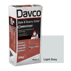 Davco Slate & Quarry Grout li.gr.Bg 20kg | 619127